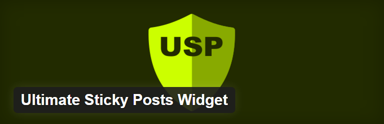 Ultimate Sticky Posts Widget WordPress Plugin