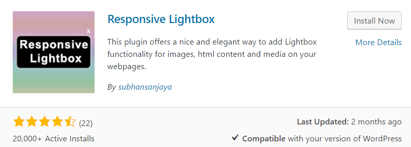 response live lightbox wordpress plugin