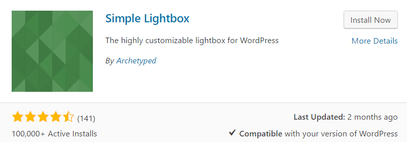 simple lightbox wordpress plugin