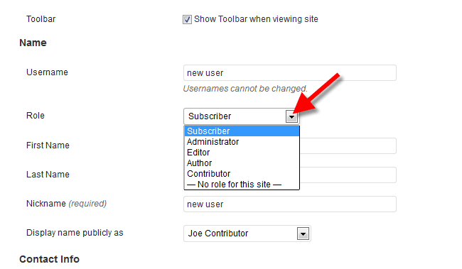 Check your User’s Permission