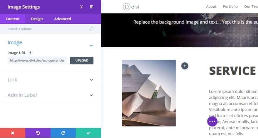 Divi Image Module