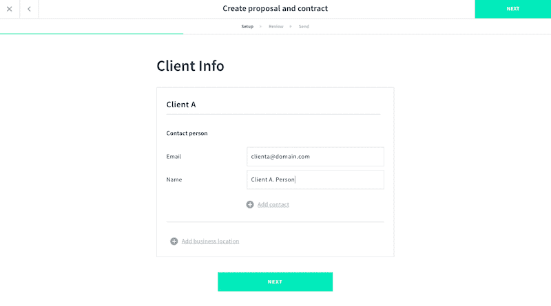 And Co - Client Info