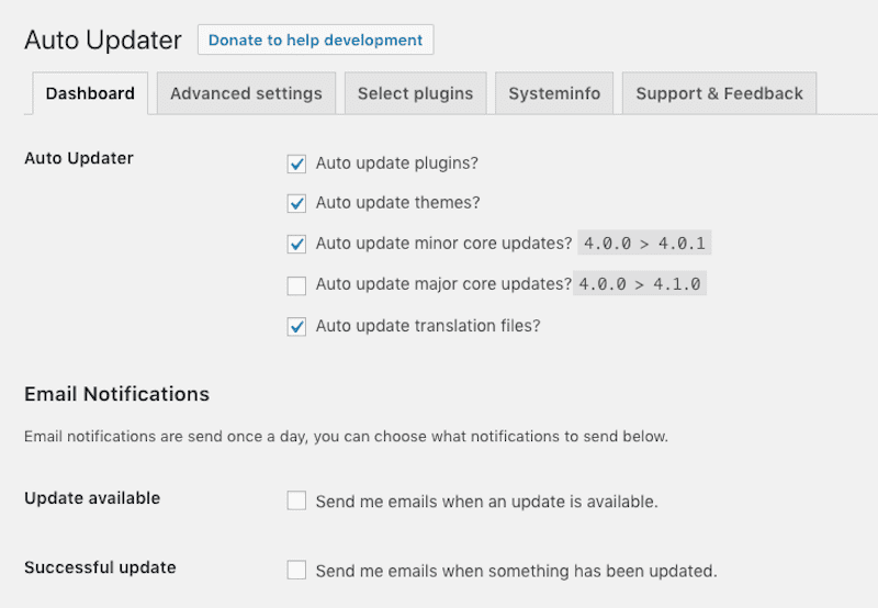 Companion Auto Update