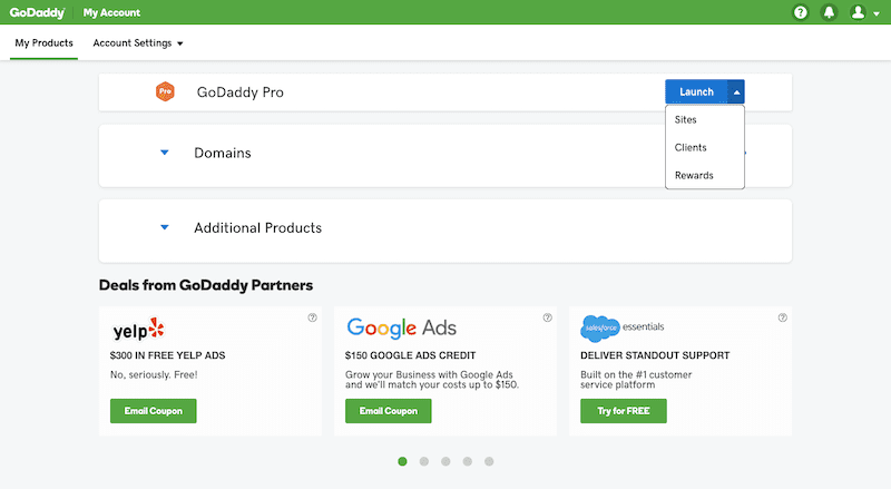 GoDaddy Products