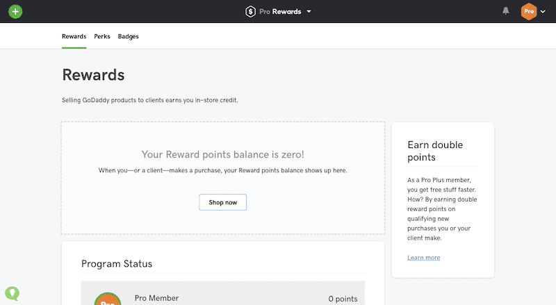 Pro Rewards Dashboard