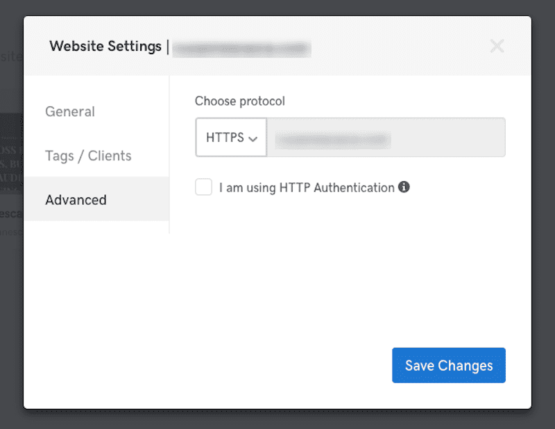 SSL Settings