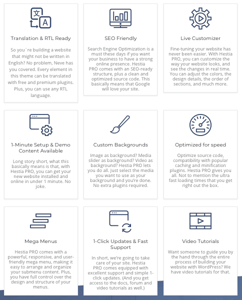 Hestia Pro Goodies