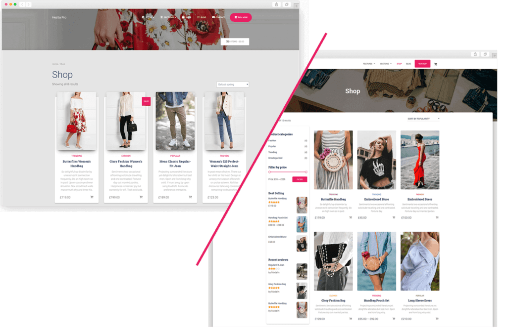 Hestia Pro WooCommerce