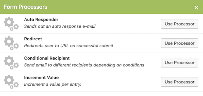 Caldera Form Processor