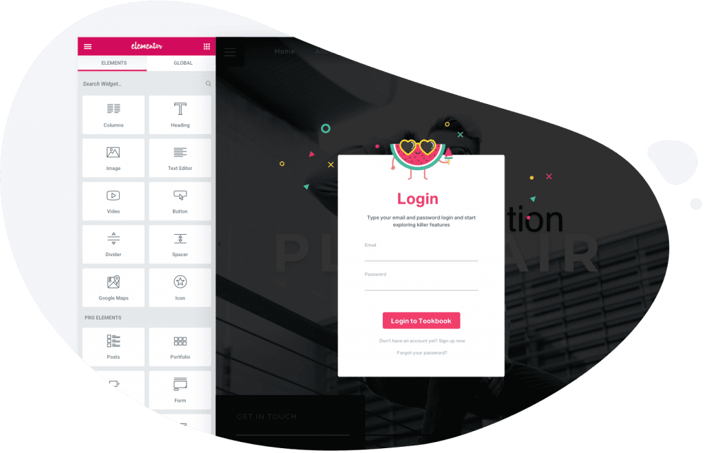 Elementor login