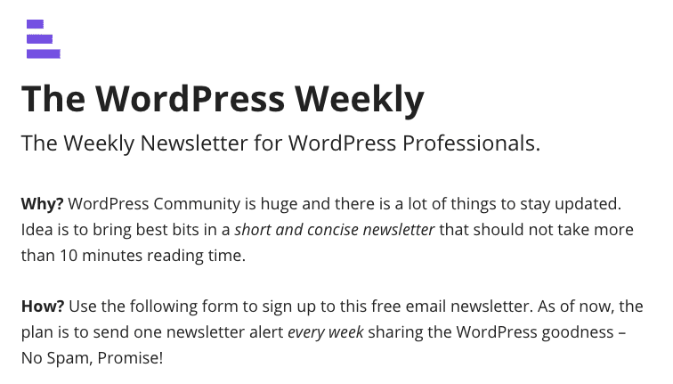 The WP Weekly 2