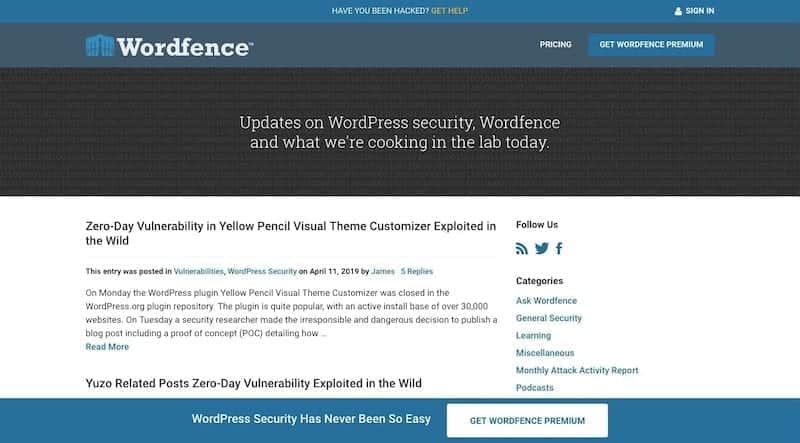 Wordfence Blog