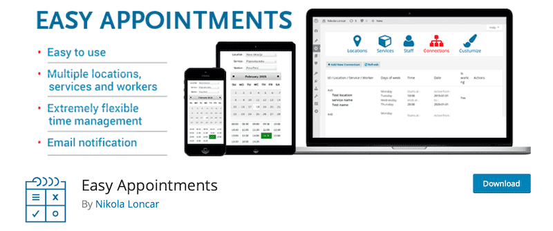 easy appointments wordpress