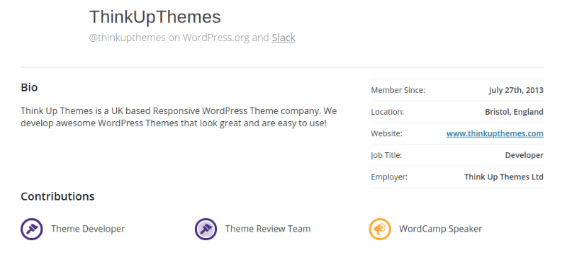 ThinkUpThemes profile