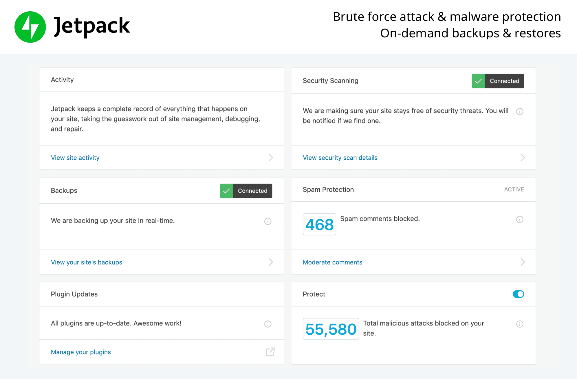 Jetpack plugin