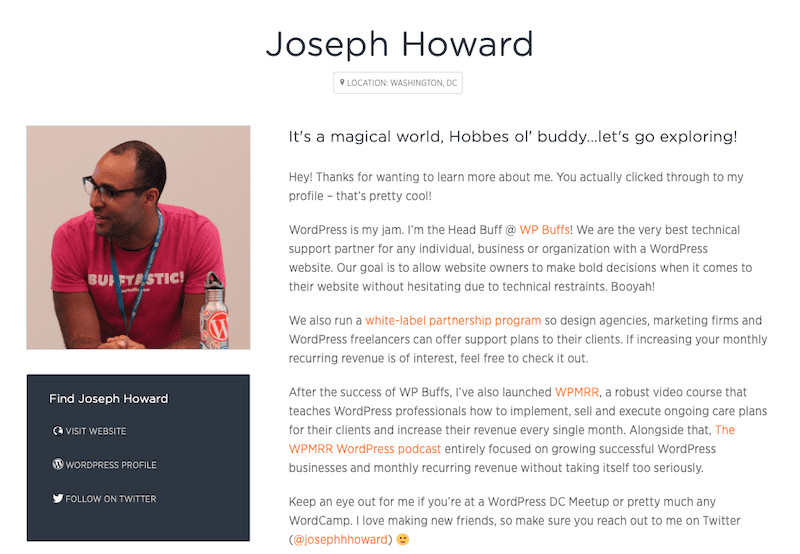 PostStatus Joe Howard bio