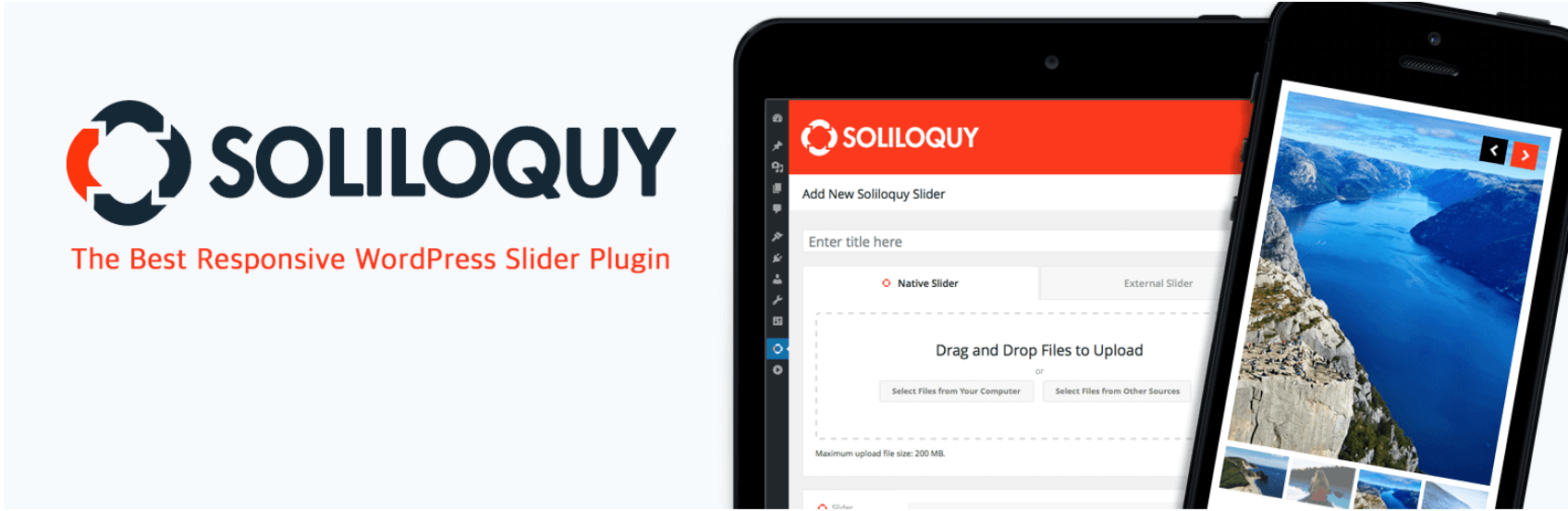 The Slider by Soliloquy plugin.