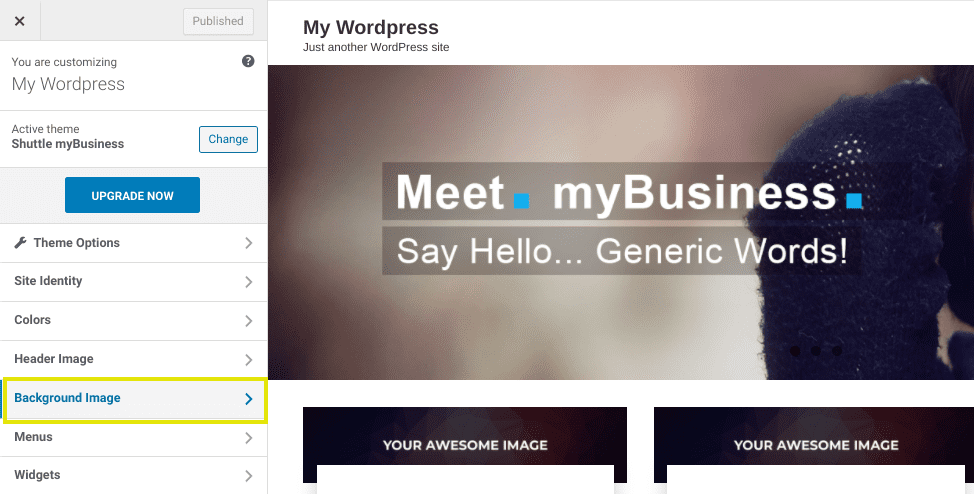 My WordPress  Just another WordPress site