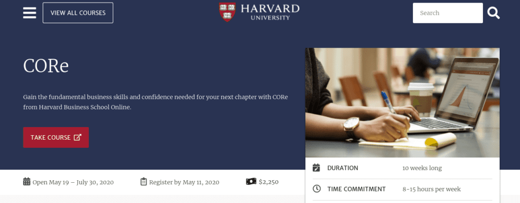 A Harvard University online course.