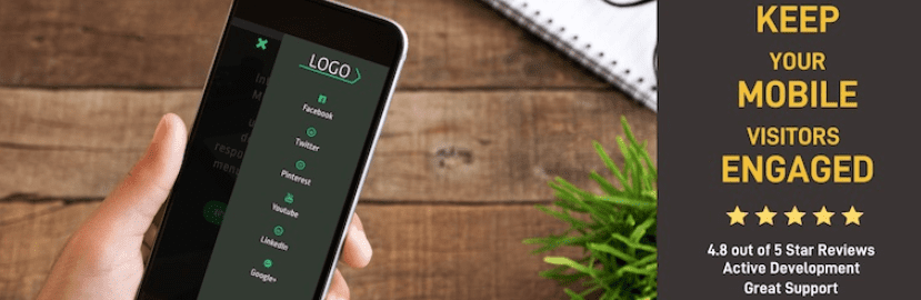 The WP Mobile Menu WordPress plugin.