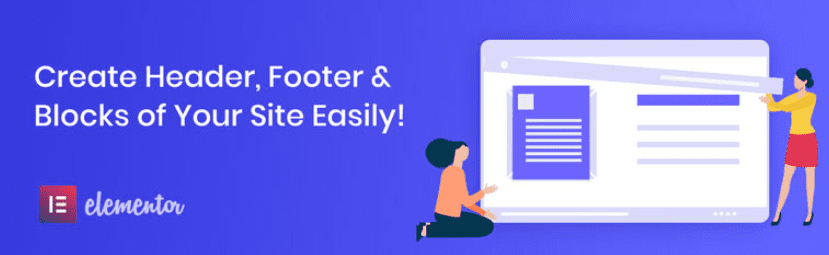 The Elementor Header, Footer & Blocks Template WordPress plugin.