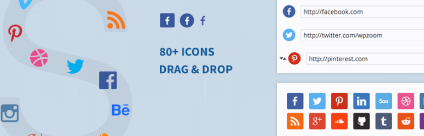 The Social Icons Widget WordPress plugin.