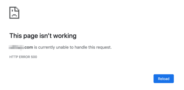 How to Fix the HTTP Error 500 in WordPress
