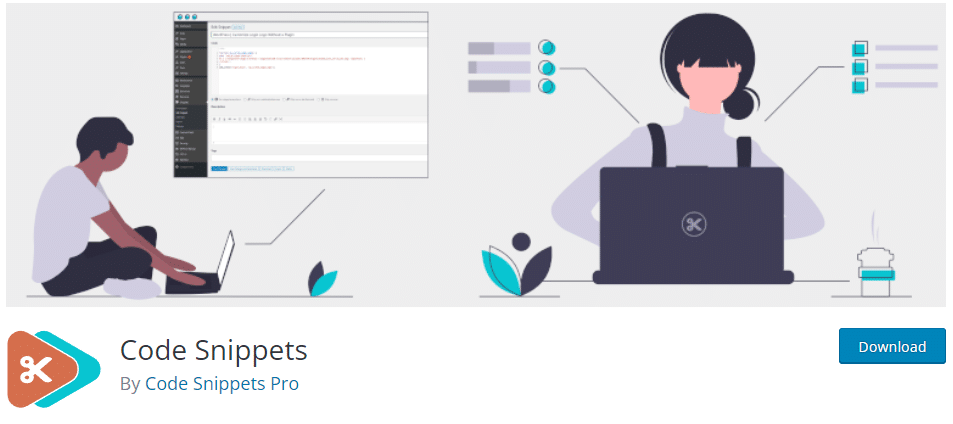 Изображение плагина Code Snippets на WordPress.org